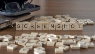 The „Screenshot“ command: Ideal for precisely documenting messages or information on the monitor